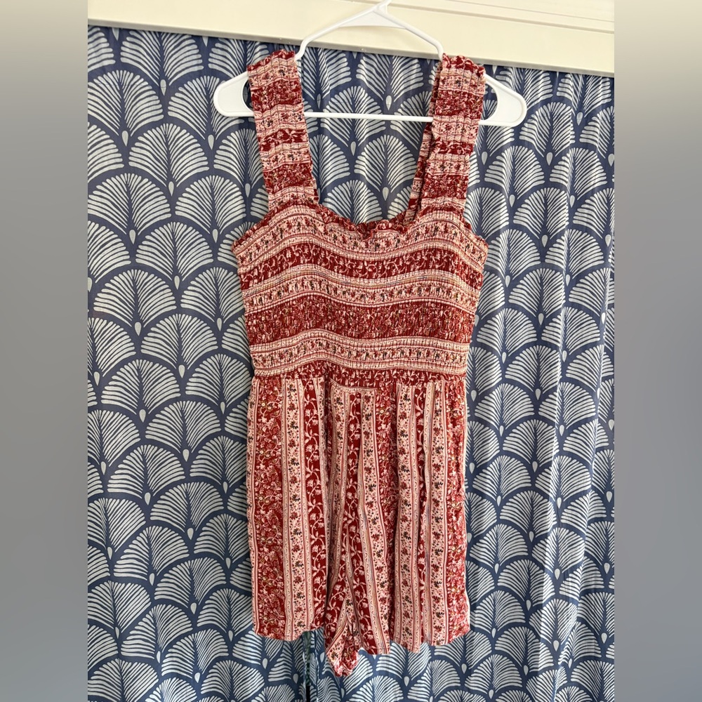AEO smocked Romper